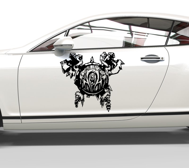 29024 World of Warcraft - Horde Wappen Aufkleber